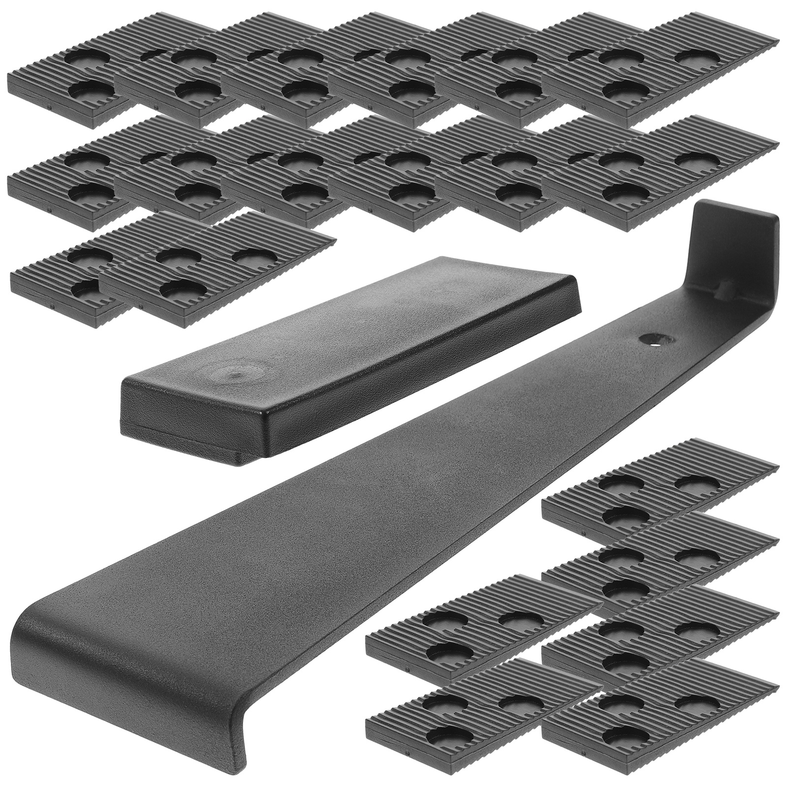 1Set Professional Laminate Wood Vinyl Flooring Tools Pull Bar Tapping Block Spacers Kit Easy Install Complete Configuration