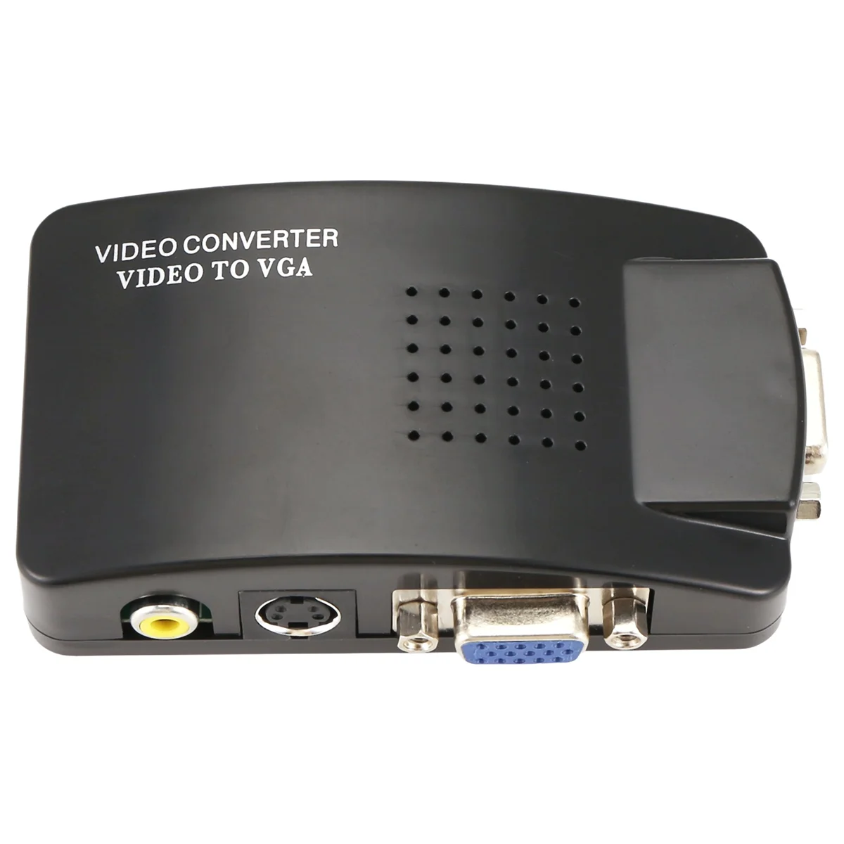 Адаптер AA91 AV-VGA RCA VGA Конвертер ПК RCA Композитный S-Video AV-вход в ПК VGA ЖК-выход Конвертер Переключатель