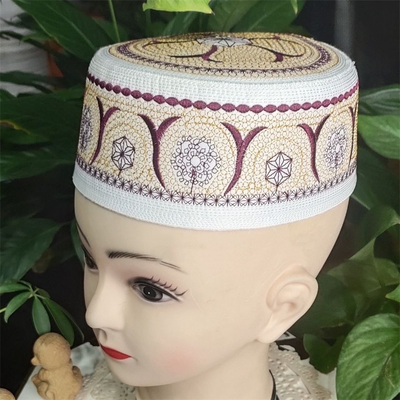 Bonés muçulmanos para homens roupas freeshipping chapéu de oração kufi hijab islâmico arábia saudita turbante headwraps judaico nova moda 2023