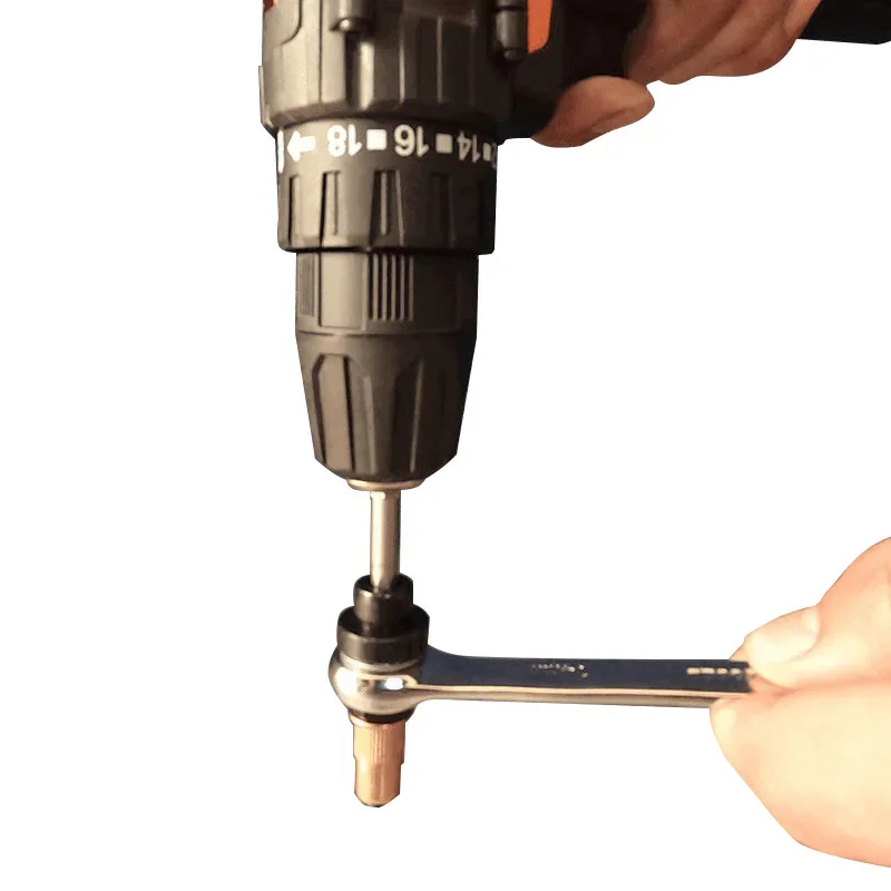 Adaptateur de perceuse à écrou à rivets M3 M4 M5 M6 M8 M10, Installation Simple, riveteuse électrique manuelle sans fil, plaque d'immatriculation en métal