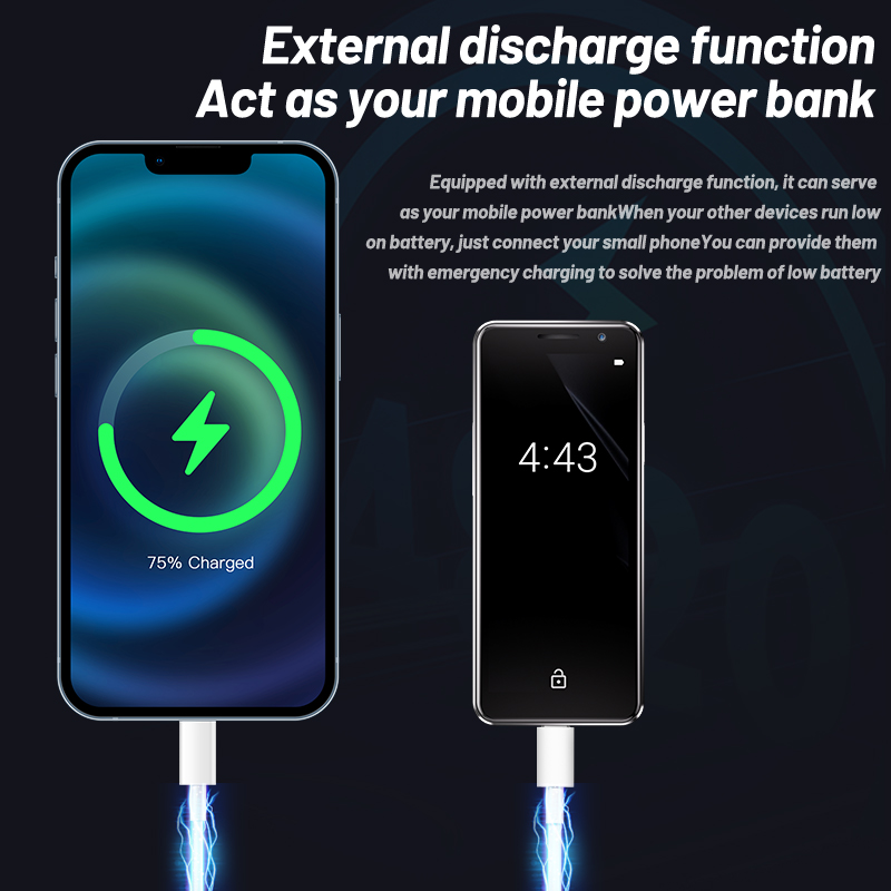 SOYES XS16 Pro 4 ''Mini Smartphone 4GB RAM 128GB ROM Android 10,0 Octa-core 2100mAh Face ID 4G LTE tipo C OTG teléfono pequeño