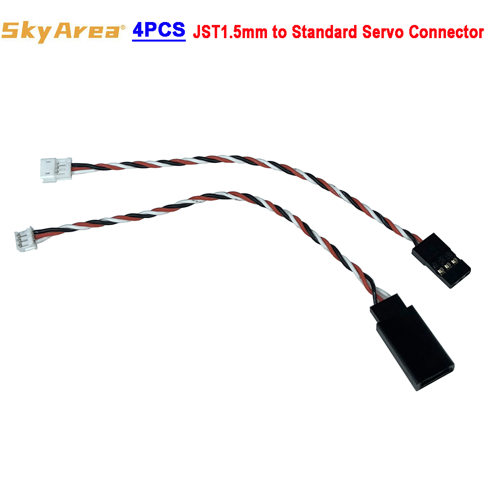 4 JST 1.5Mm Nữ Để JR Cho Mini Thu Servo Dây Cắm Chuyển Đổi