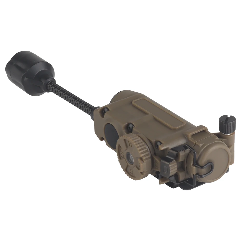 Sidewinder Helm Lampe Taktische Strobe Licht Rot/Grün/Blau/Weiß/IR Kopf IFF Licht Jagd Angeln hilfs LED Taschenlampe