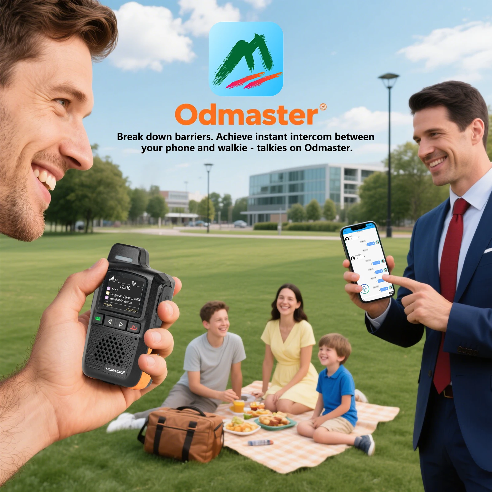 TIDRADIO TD-M13 Radio Global 5000KM batería de larga duración 3000mAh tarjeta SIM Global walkie-talkie para construcción senderismo en espera