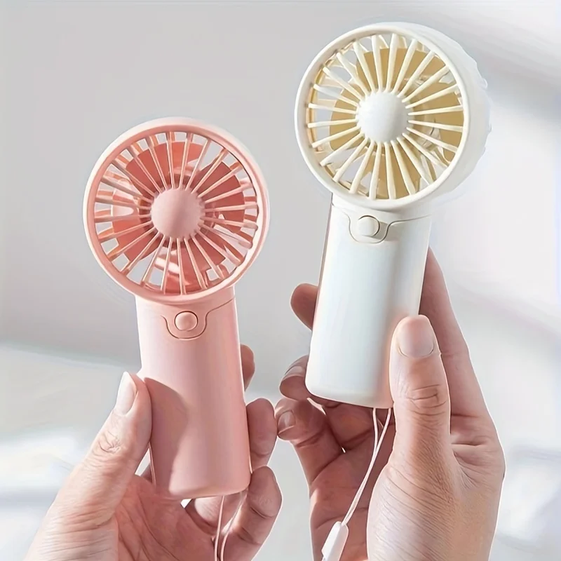 편리한 미니 선풍기, 창의적인 소형 선풍기, 휴대용 포켓 선풍기, 경량 조절 가능, 귀여운 선풍기 학생 선물, 2024 신제품