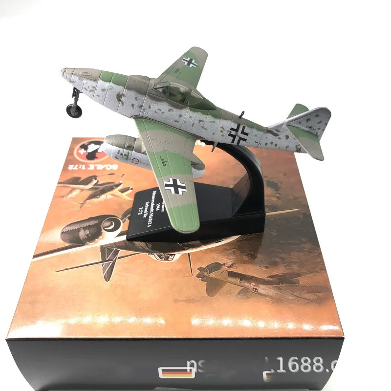 ジェイソンチュチュ 1/72 スケールメッサーシュミット Me-262 戦闘機合金軍用機モデルダイキャストメタルモデル飛行機ドロップシッピング