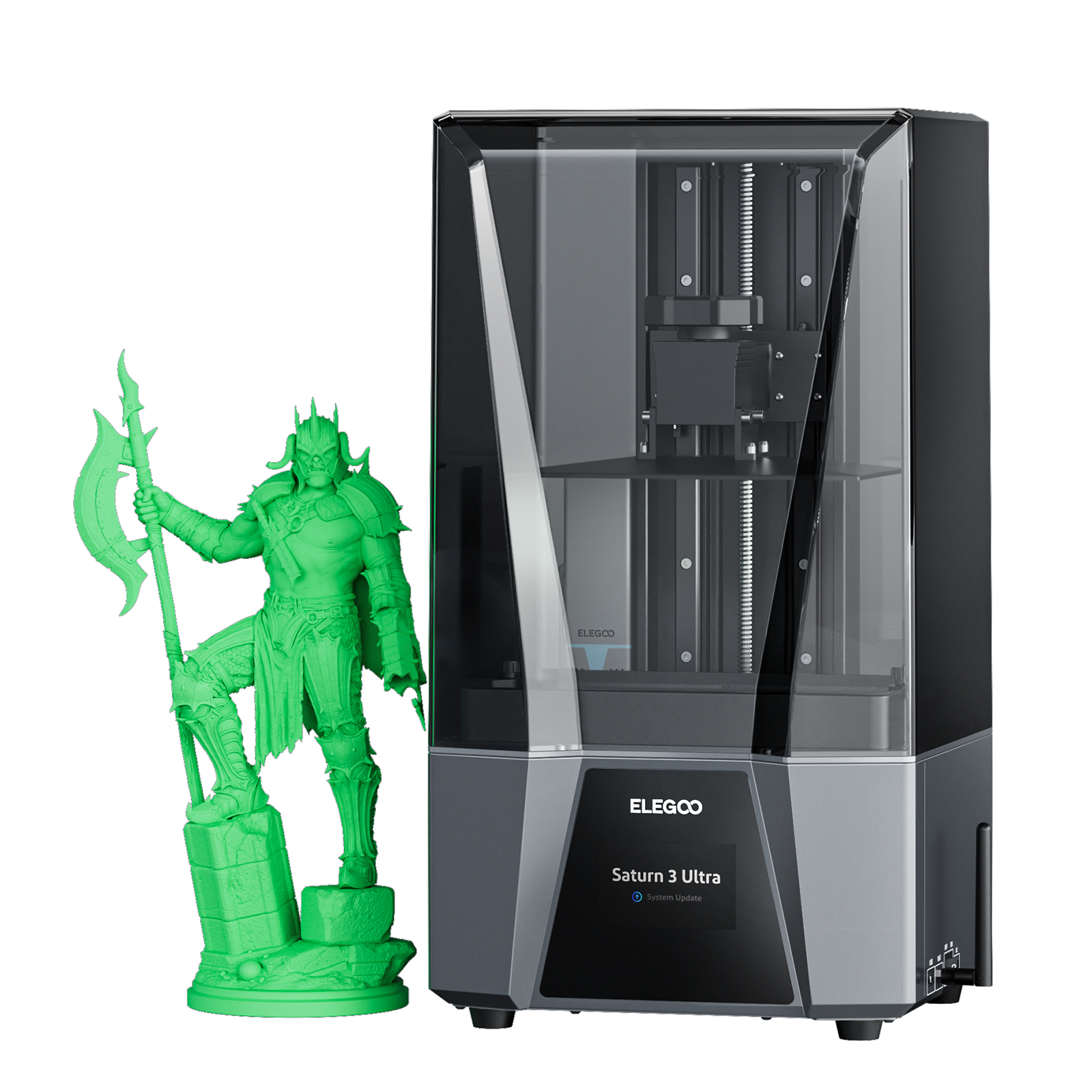 ELEGOO SATURN 3 ULTRA 12K Mono MSLA 3D Printer 10'' 12K LCD Resin 3D Printer Speed Up to 150mm/h Printing Size 219*123*260mm