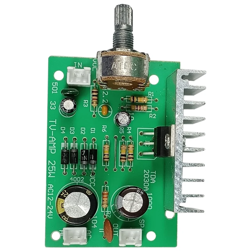 TDA2030a 20W Amplifier Board DC12V AC12V TDA2030 Mono Channel Digital Amp