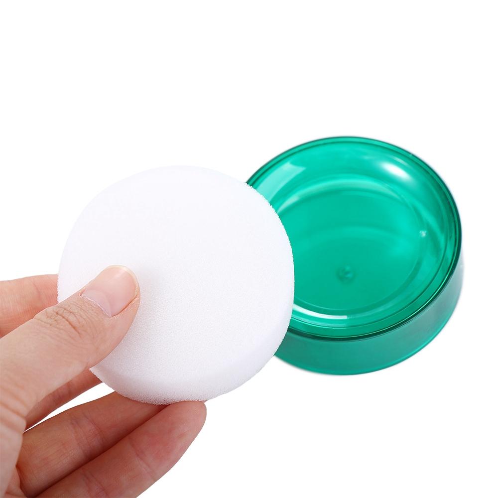 Wet Hand Device Supermarket Treasurer Office Casher Finger Wetted Tool Round Case Money Counting Tool Finger Wet Device
