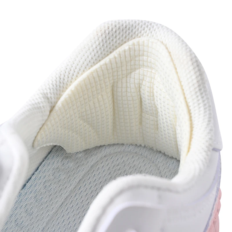 Plantillas con parche para zapatos deportivos, pegatina trasera, tamaño ajustable, antidesgaste, almohadilla para pies, plantilla de inserción, 3 pares/6 uds.