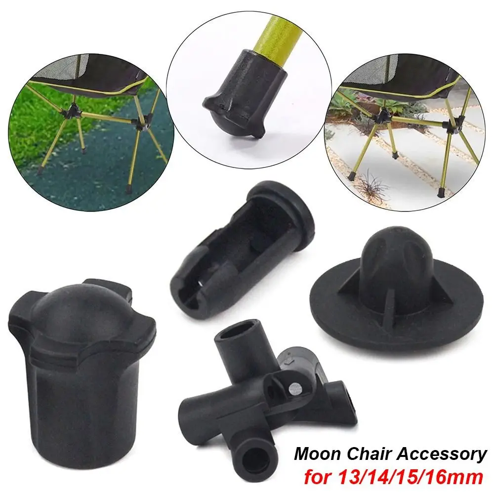 1 conjunto universal lua cadeira acessório resistente ao desgaste antiderrapante protetores de perna anti-sag removível pé cobre conjunta plug