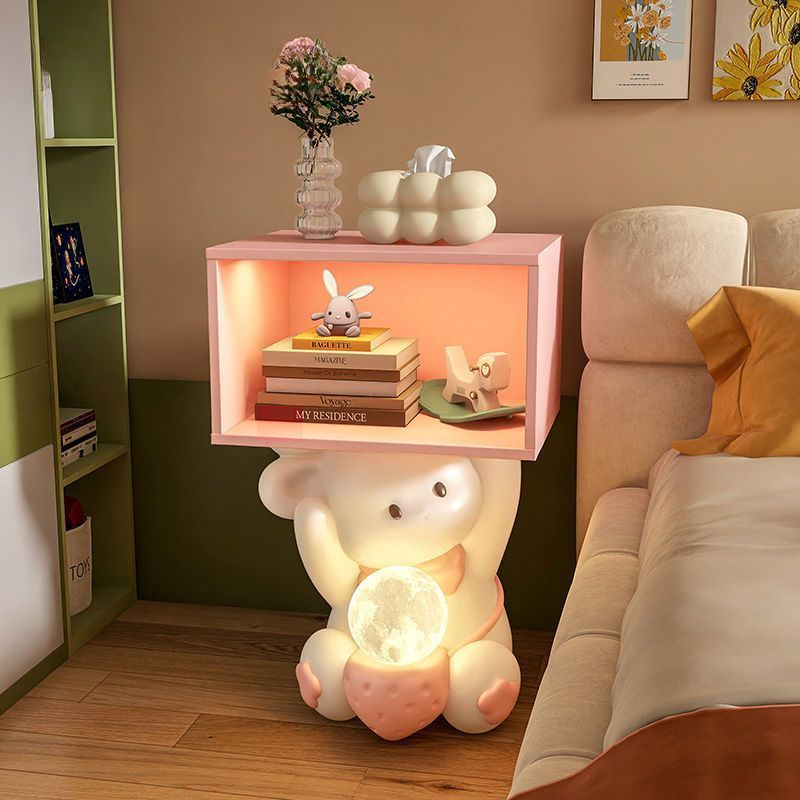 Kids Bedside Table Nightstands Furniture Children Cabinet Night Tables Nightstand Headboard Open Bedroom Comodino Bedside Table