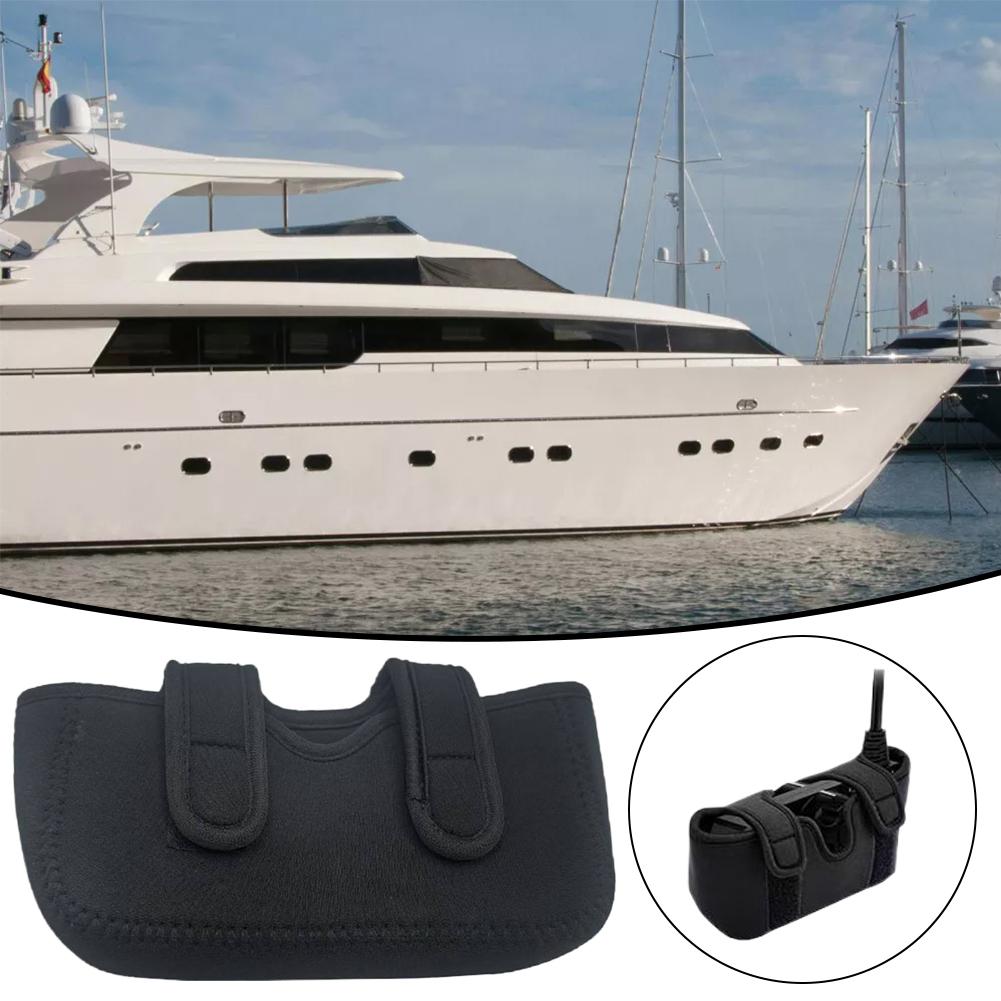 Transdutor capa de viagem transdutor capa protetora para garmin livescope lvs34 neoprene impermeável à prova de uv scratch-resista v7h6