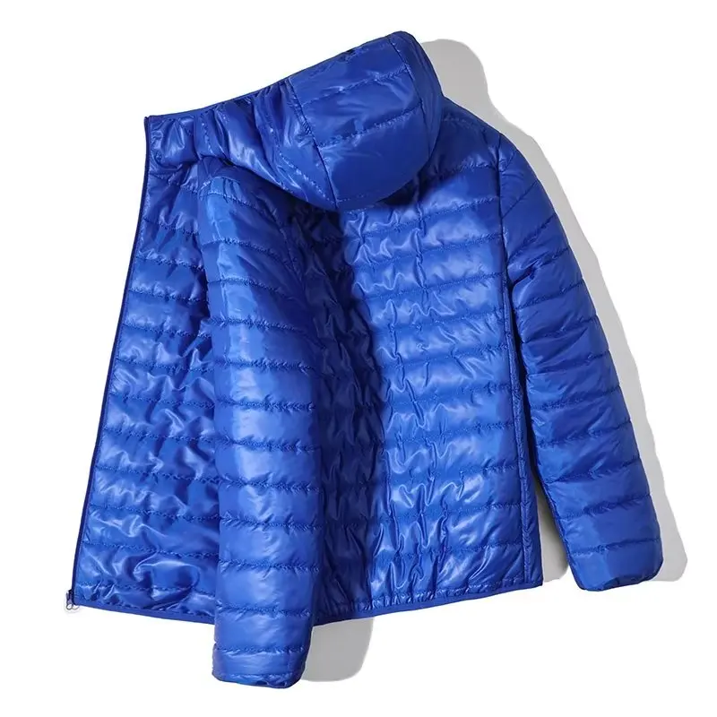 Lightweight new down and cotton jacket men's stand up collar short style fashionable and versatile multi-color selection lightwe