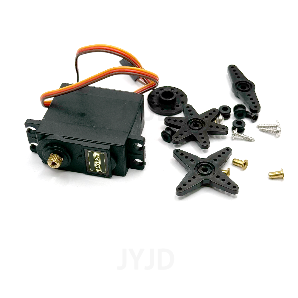 Mg995 servos digital towerpro servo metal engrenagem para futaba jr carro rc modelo helicóptero barco para arduino uno diy