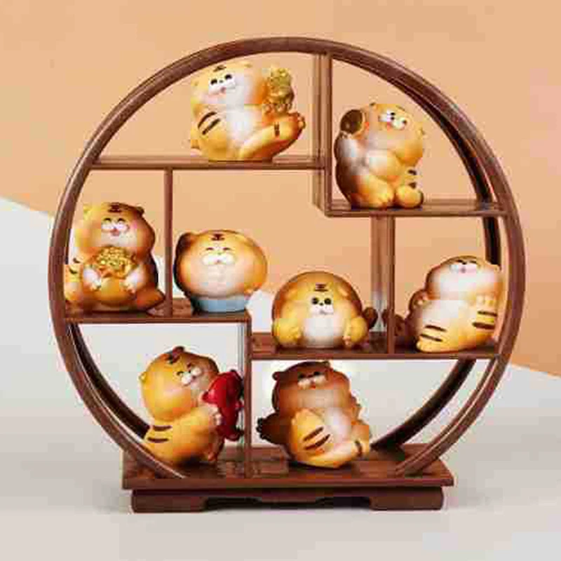 1Pc Dollhouse DIY Accessories Miniature Bogu Empty Shelf Mini Display Stand Storage Rack Model Toy Scene Decoration