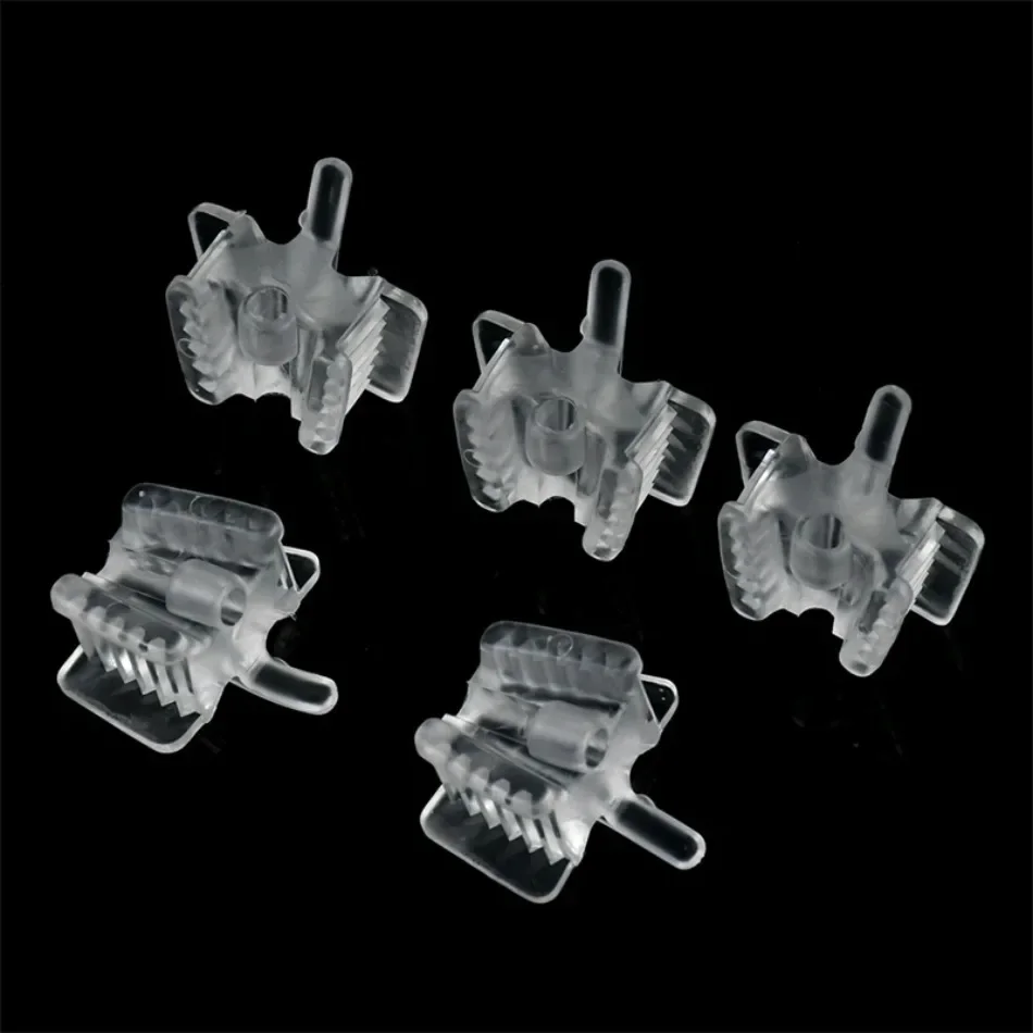 Soporte bucal de silicona Dental de 5 piezas, eyector de Saliva, punta de succión, almohadilla oclusal, abridor de boca, Retractor, Material de higiene bucal