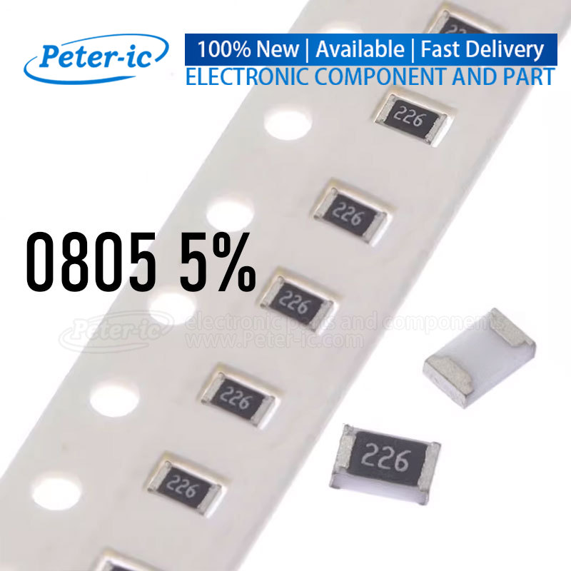 (100 шт.) чип-Резисторы SMD 0805 5% 0.1R 0.12R 0.43R 1R 4.7R 10R 15R 36R 1K 10K 62K 75K 100K 220K 470K 750K 1M 4,7 M 6,2 M 9,1 M 100 M