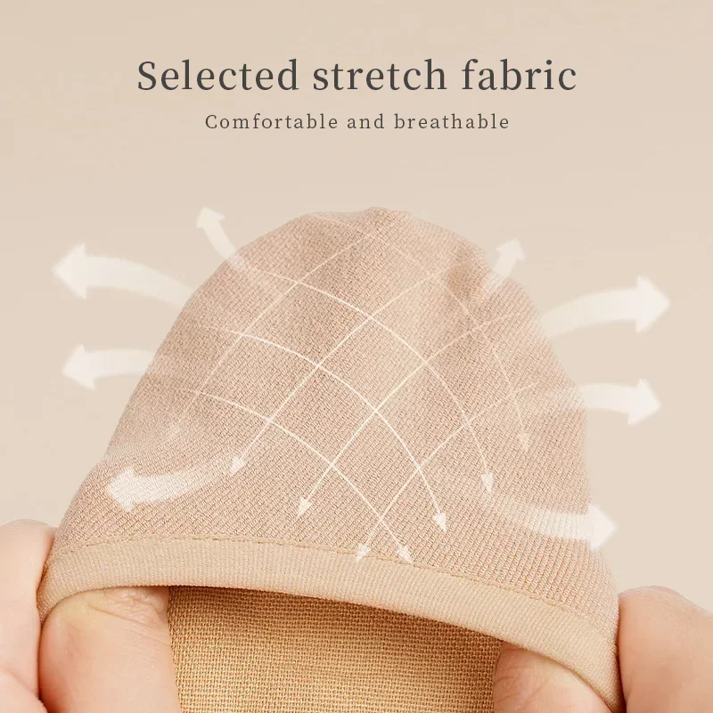 Damen-Bauchschuhe, halbe Sohle, Ballettschuhe, elastisches Band, Tanzschuhe, rhythmische Gymnastik, leichte, bequeme Schuhe