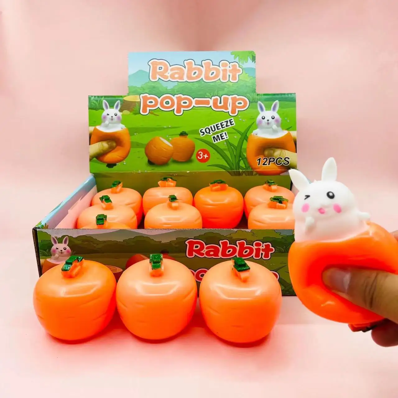 ตลก Pop-Up ช้า Rebound Squishy ชีสเมาส์ถ้วยมือ Antistress Reliever ถ้วยกระรอกของเล่นสําหรับเด็กผู้ใหญ่
