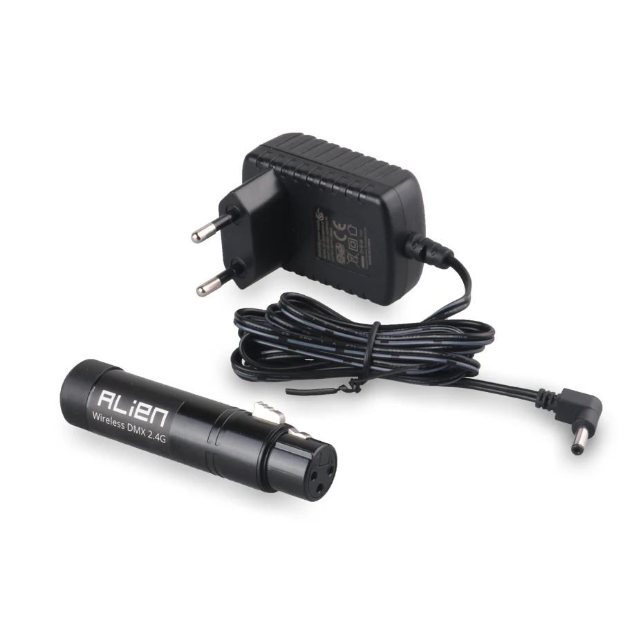 คนต่างด้าว 2.4G ไร้สาย DMX 512 ควบคุม Dfi ISM Controller XLR ตัวรับสัญญาณสําหรับดิสโก้ DJ Party Stage Moving Head แสงเลเซอร์