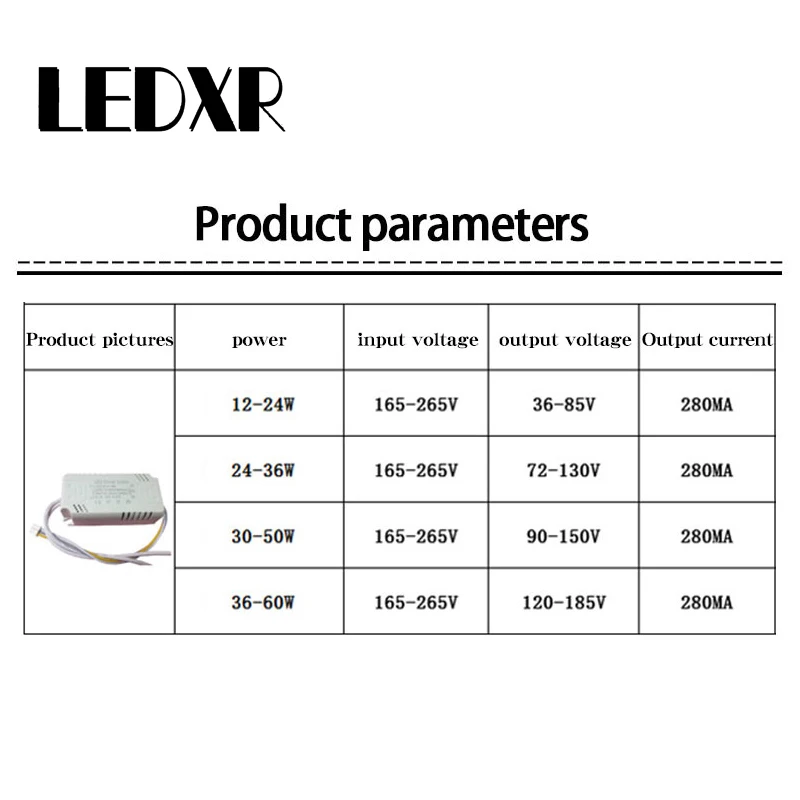 LED Lampu Langit-langit Driver 8-24w18W24W36W Variabel Cahaya Segmentasi Dua Warna Arus Konstan Driver Catu Daya