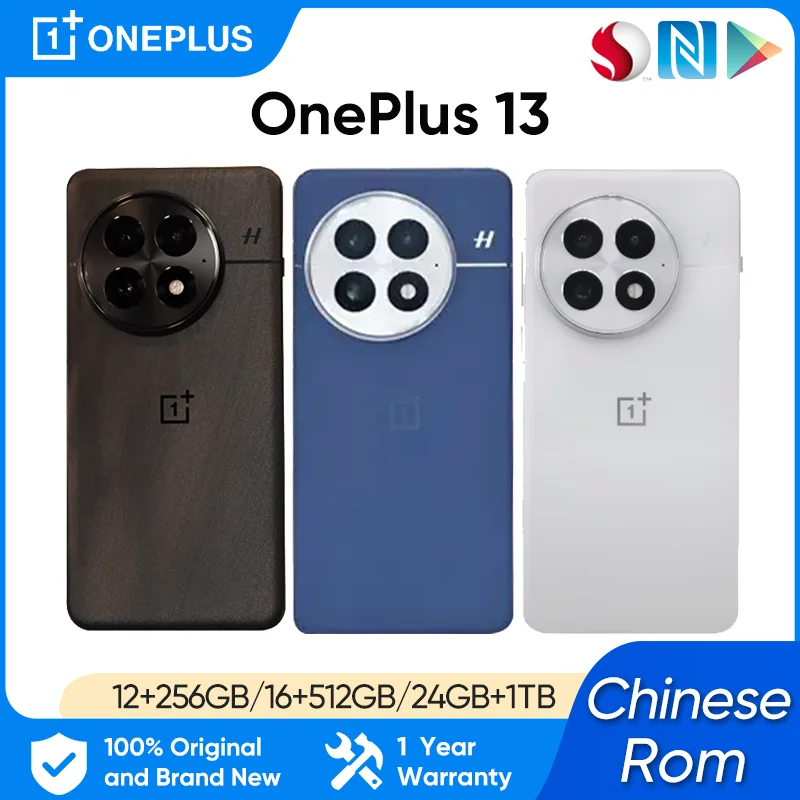 Chinese Version OnePlus 13 Snapdragon 8 Elite 6.82‘’ 120hz LTPO AMOLED Display ColorOS 15 6000mAh Battery 100W SUPERVOOC