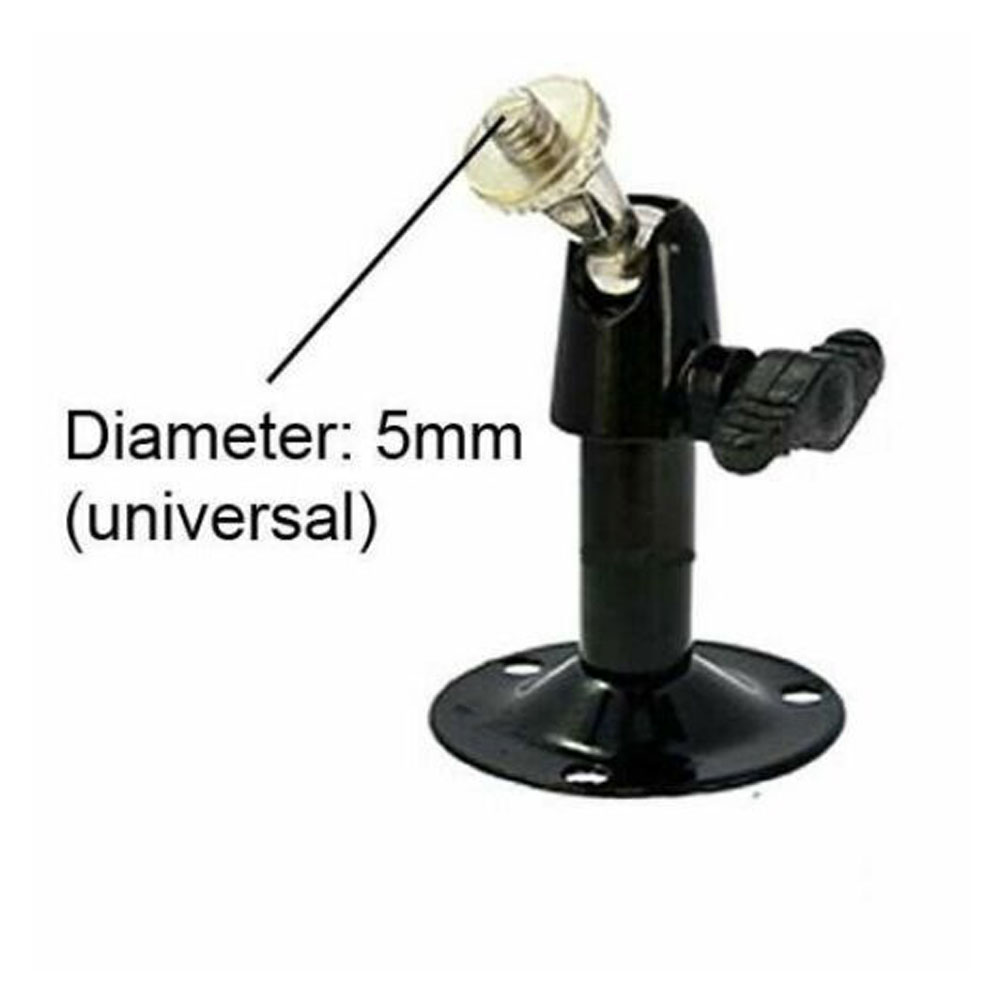 Белый, черный мини-металлический настенный кронштейн для потолочной подставки для штатива камеры видеонаблюдения