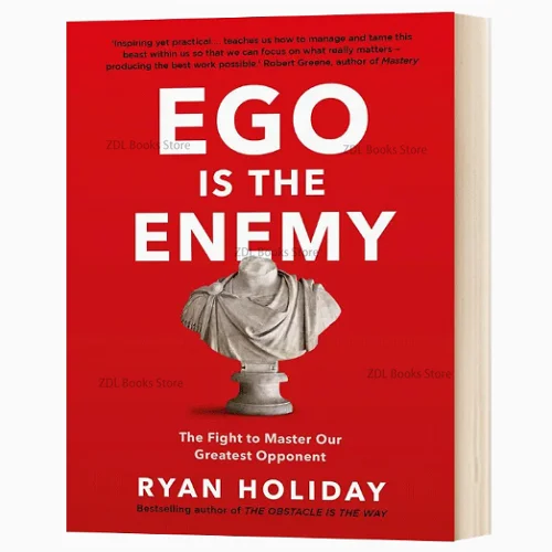 EGO ES EL ENEMY de Ryan Holiday Novela de bolsillo # 1 libro más vendido de los tiempos de Nueva York
