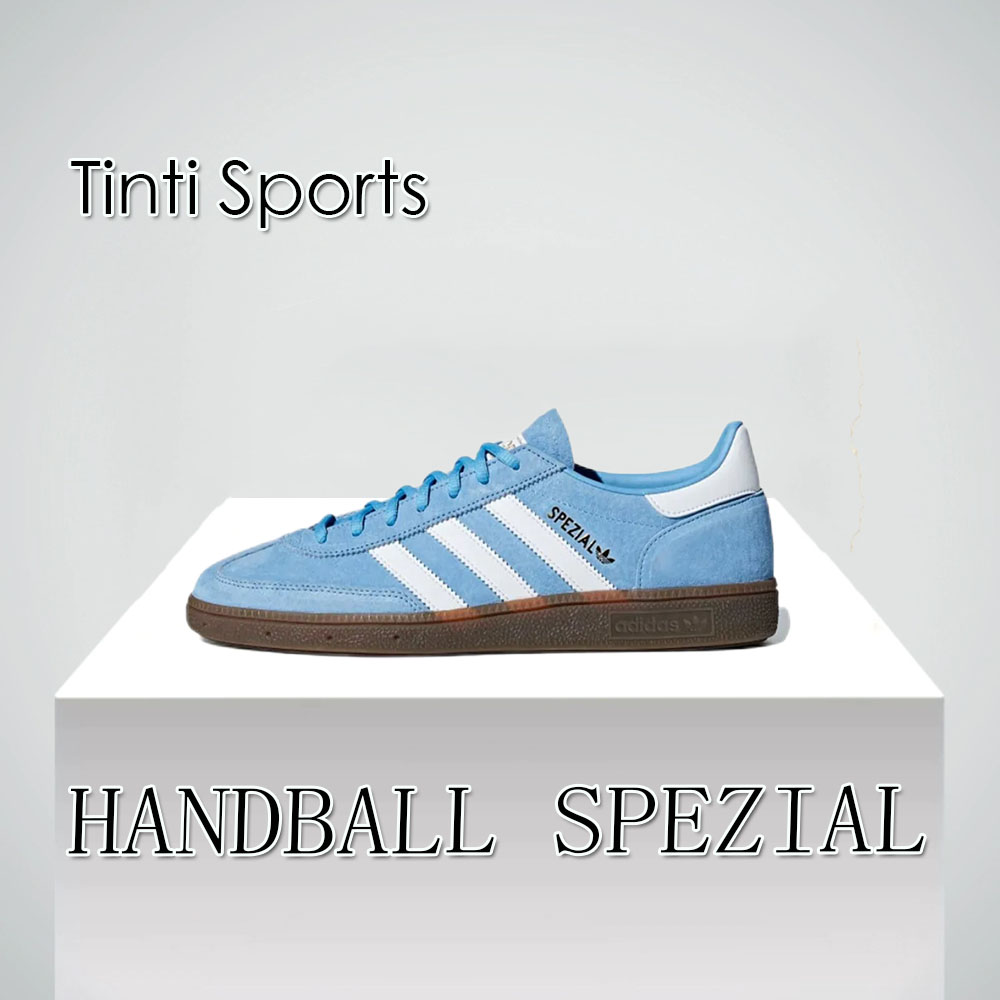 Adidas มาใหม่ล่าสุด HANDBALL SPEZIAL LOW รองเท้าบุรุษและสตรี Shamrock Original Casual รองเท้าแฟชั่นและรองเท้าระบายอากาศ