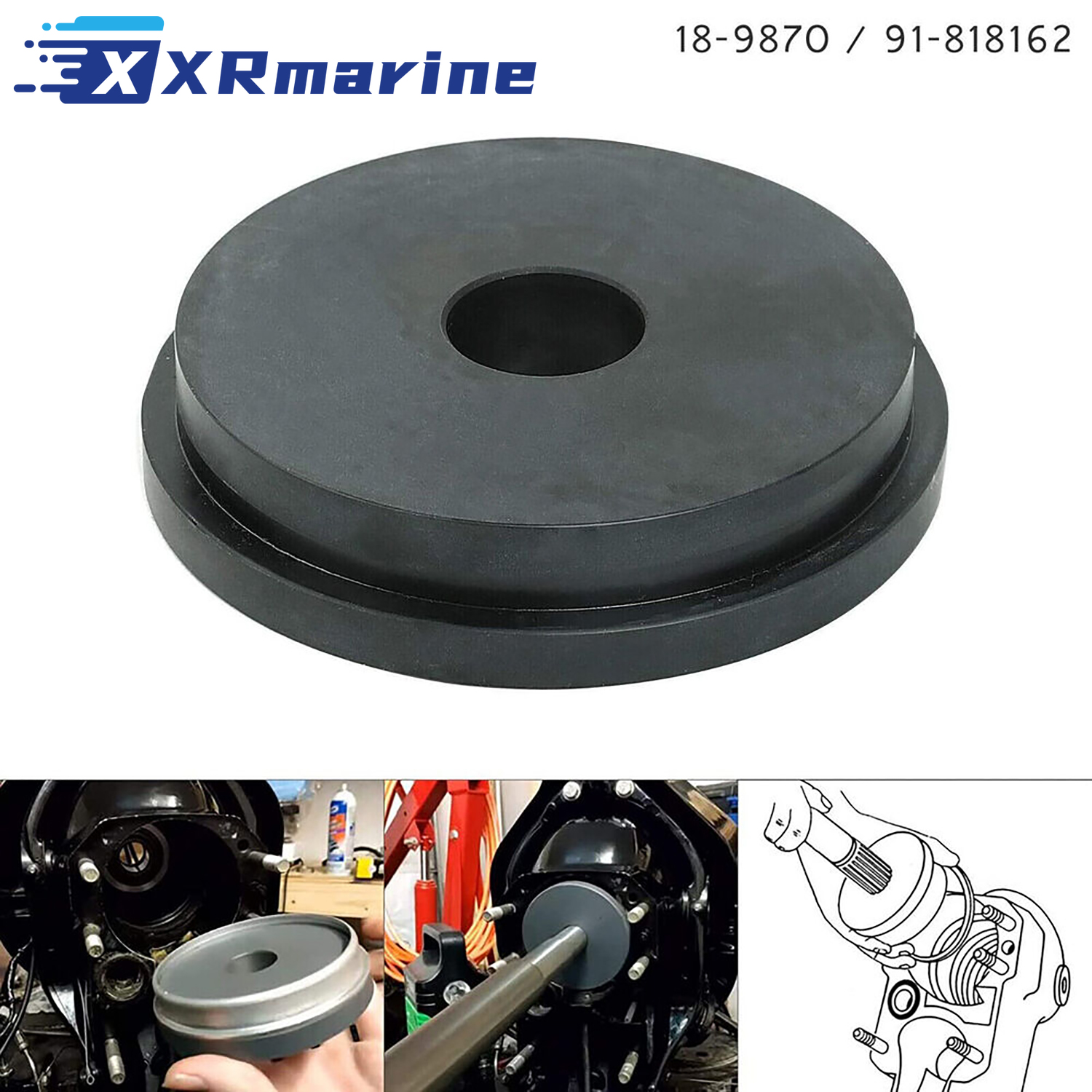 Bellow-リテーナー,ツールの取り付け,アルファ1 gen 2 bravo,サマークルーザー91-818162を置き換えます