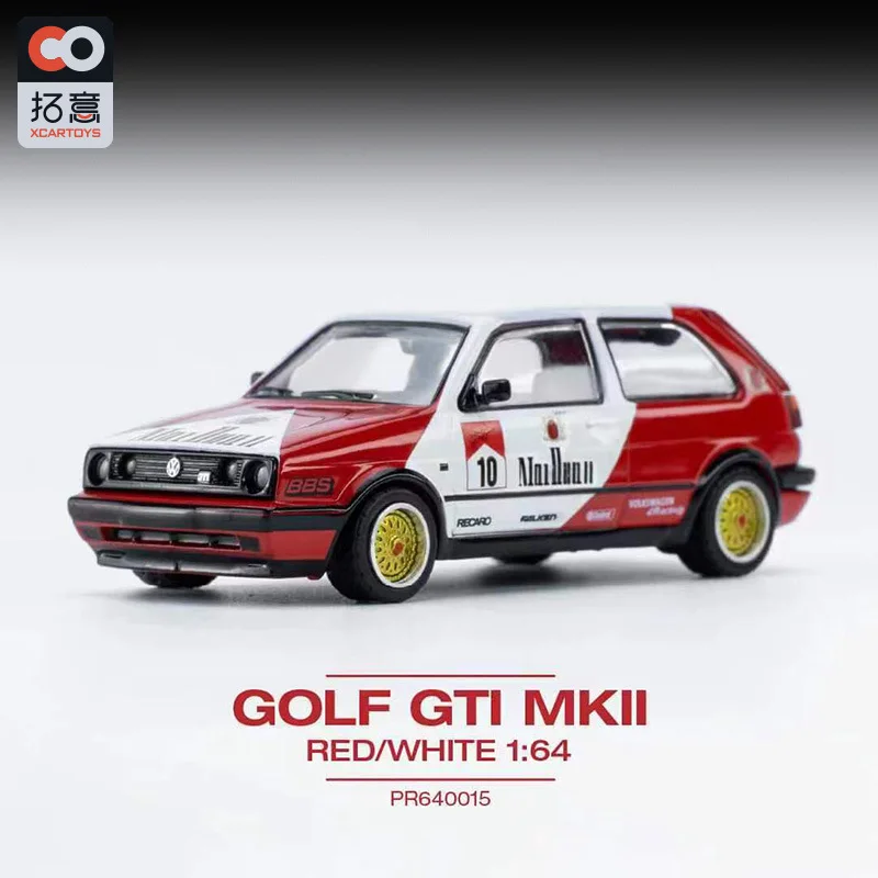 Xcartoys PopRace 1/64 modelo de carro clássico, GTi Mk2, 997, Stagea R34, Singer 964 Diecast veículo brinquedo coleção presentes para adultos