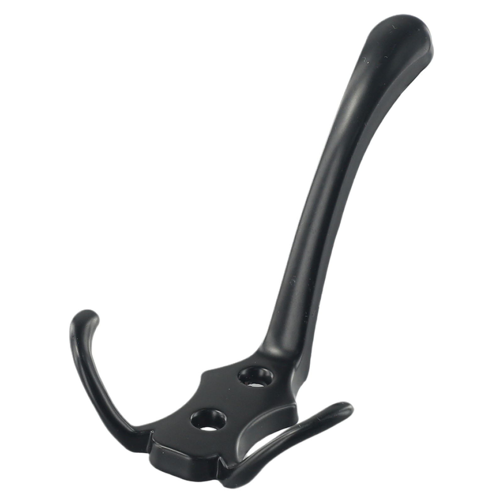 Modern 3 Hooks Coat Hook Wall Mounted Robe Clothes Rack Hat Wall Hanger Chrome Gold For Bedroom Clothes Entryway Furniture