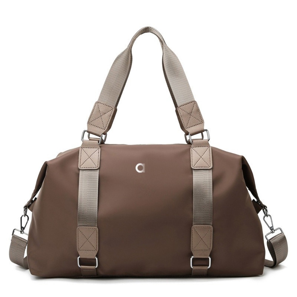 Duffle esportivo elegante com bolsos úmidos e secos |   Bolsa de ioga para academia de grande capacidade |   Pronto para viajar