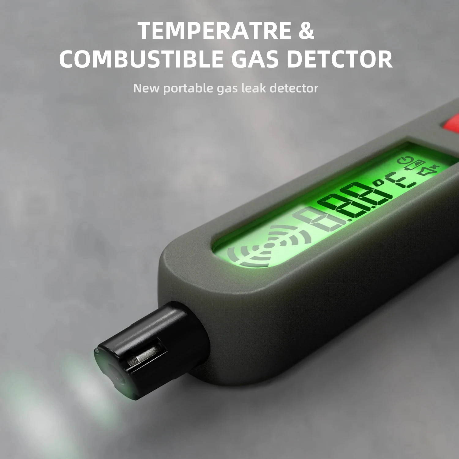 G1 Professional Gas Leak Detector  Combustible Natural Co2 Flammable Alcohol LPG Methane Analyzer with Audible Visual Alarm