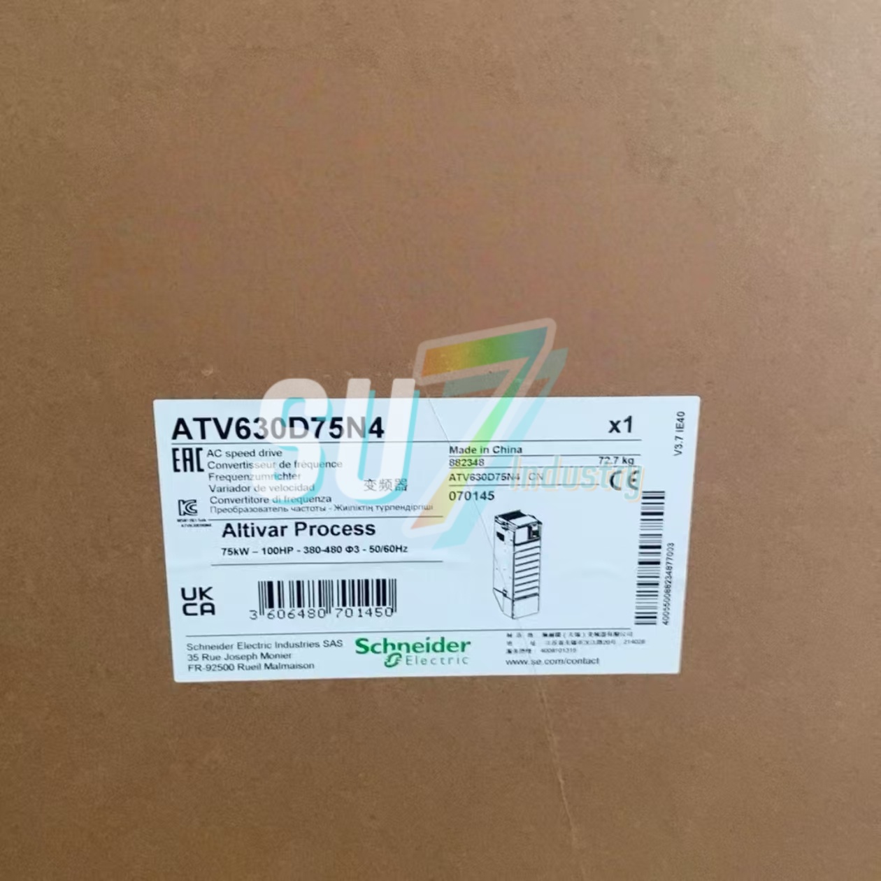 Convertidor de frecuencia ATV630D75N4 ATV930D30N4 nuevo en almacén