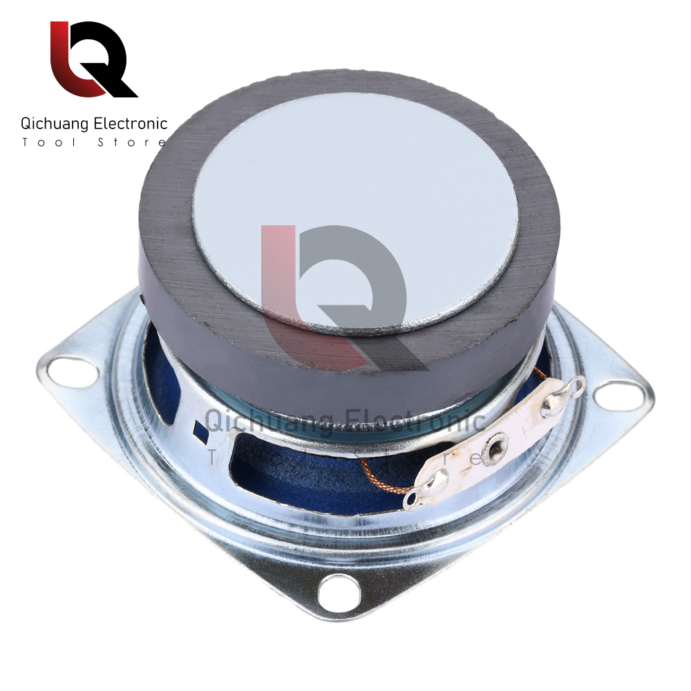 1 Stück 2 Zoll 5W 4Ohm blauer Voll frequenz lautsprecher 52mm quadratischer kleiner Lautsprecher für digitale elektronische Produkte 0. 25 ~ 18KHz