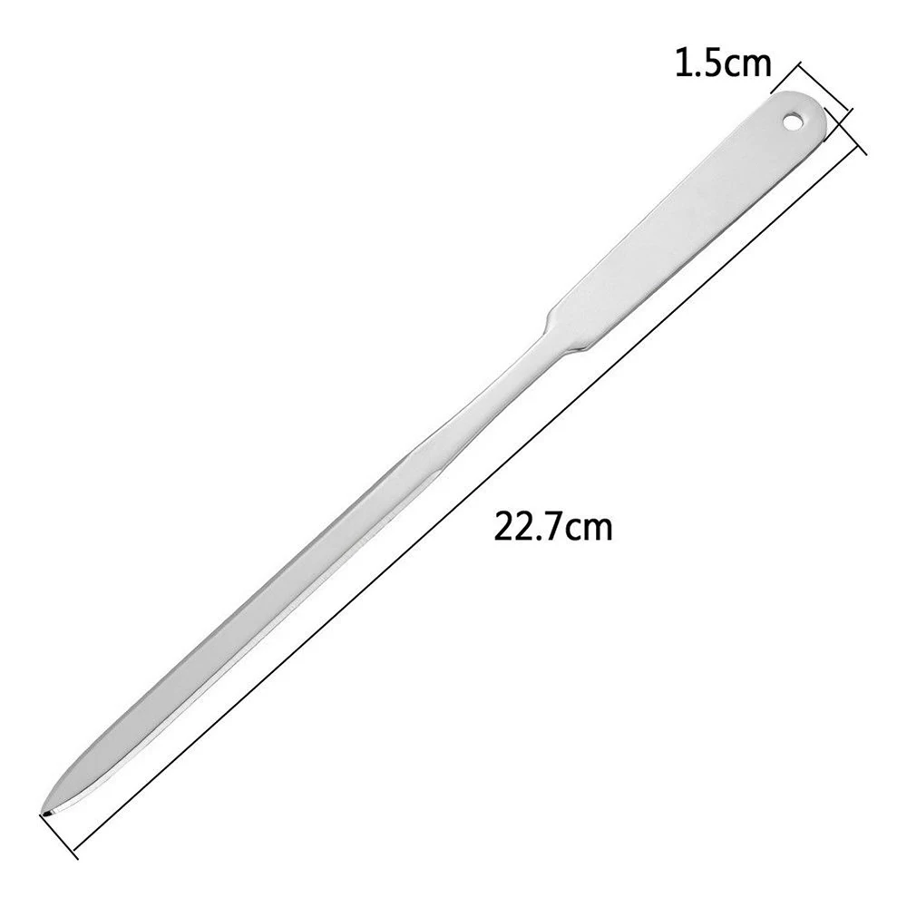 1 Chiếc Kim Loại Thép Không Gỉ Thư Dụng Cụ Mở A4 Giấy Cutterly Tiện Ích Dụng Cụ Cắt Kinh Doanh Khách Sạn Cắt Giấy Tiện Ích Tiếp Liệu