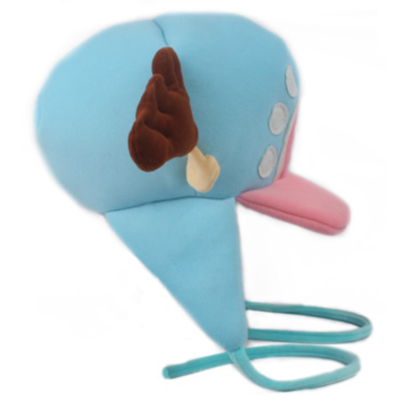 Anime Tony Tony Chopper Cosplay Hut Unisex Kinder Weich Gemütlich Rosa Blau Zweite Generation Chopper Cartoon Plüsch Hut Geschenk Party