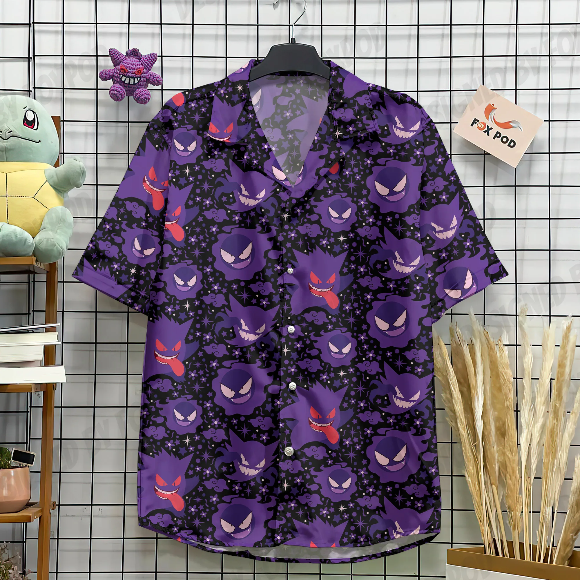Camicie hawaiane da uomo per uomo Casual Cartoon Camicie stampate in 3D Camicette da spiaggia larghe a maniche corte Top oversize Camicias homme