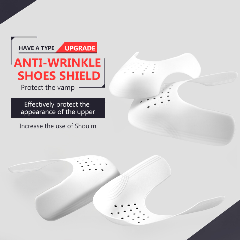 2 Pacs nuevo cuidado de zapatos zapatillas de deporte antiarrugas puntera Protector ensanchador expansor moldeador almohadilla de soporte accesorios para zapatos