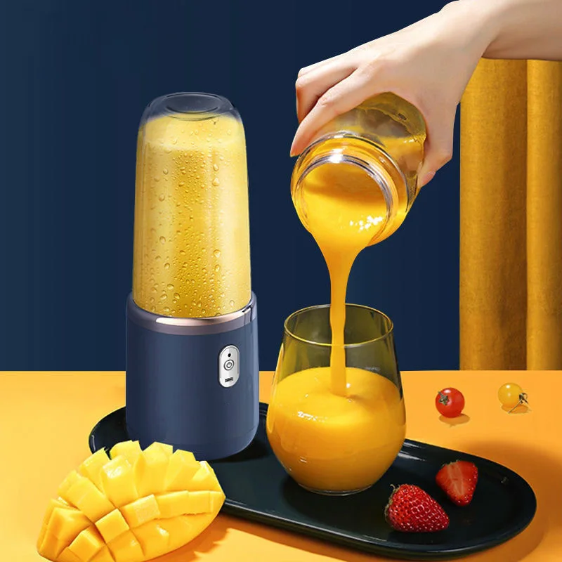 Xiaomi 400ML 6 Blades Portable Blender Smoothie Maker Mini Juice Blender Cup Rechargeable Fruit Shakes Juicer Mixer for Travel