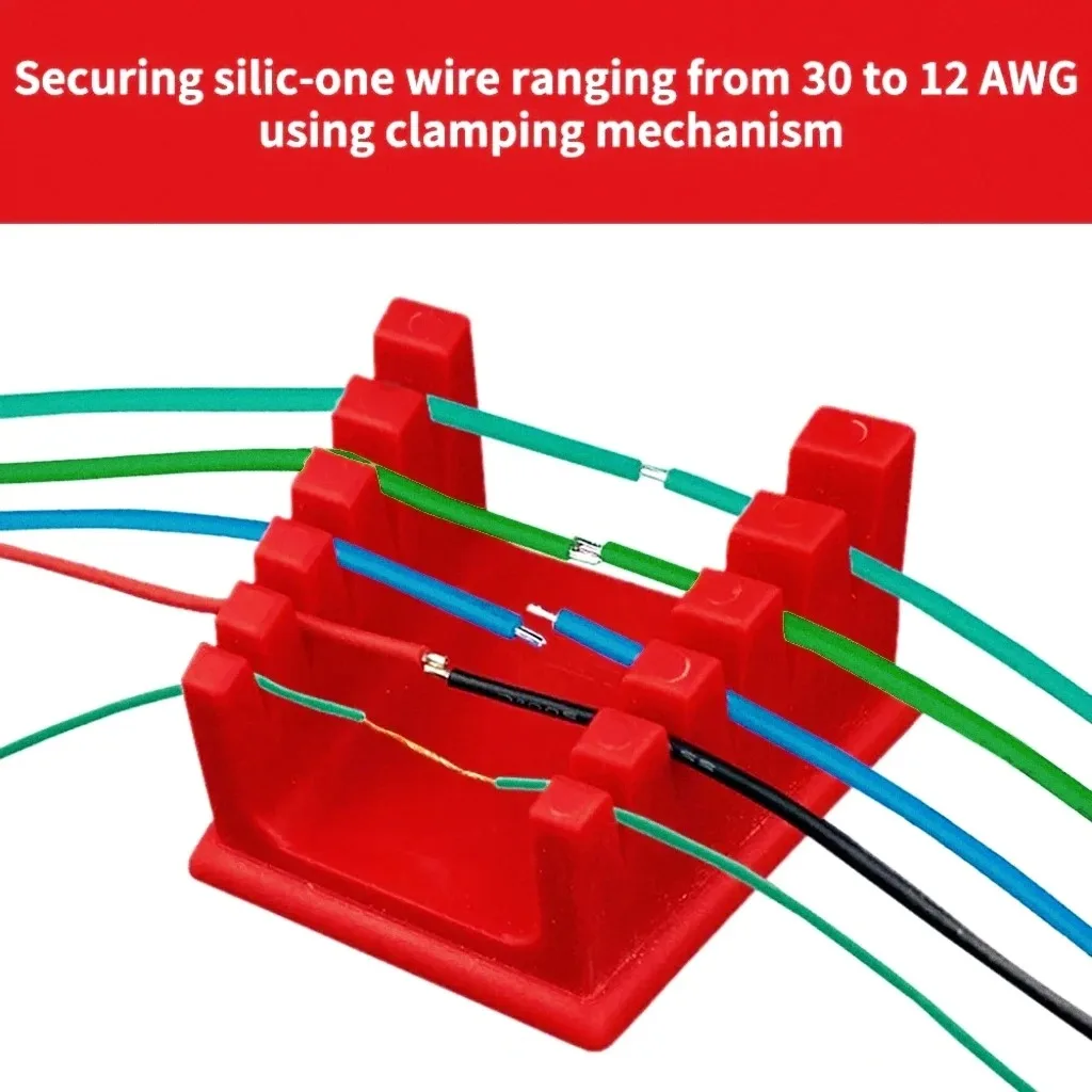 ABS Wire Fixture Bracket Welding Table Clamp Fixed Clamp Magnetic Welding Bench For Thick And Thin Wire Clamp Sodering Tools