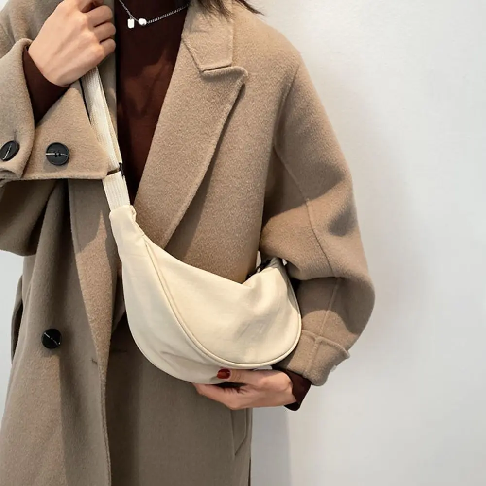 Borsa a tracolla Hobos casual in nylon moda Borsa sotto le ascelle Borsa a tracolla per donne Studenti Borsa a tracolla a tracolla