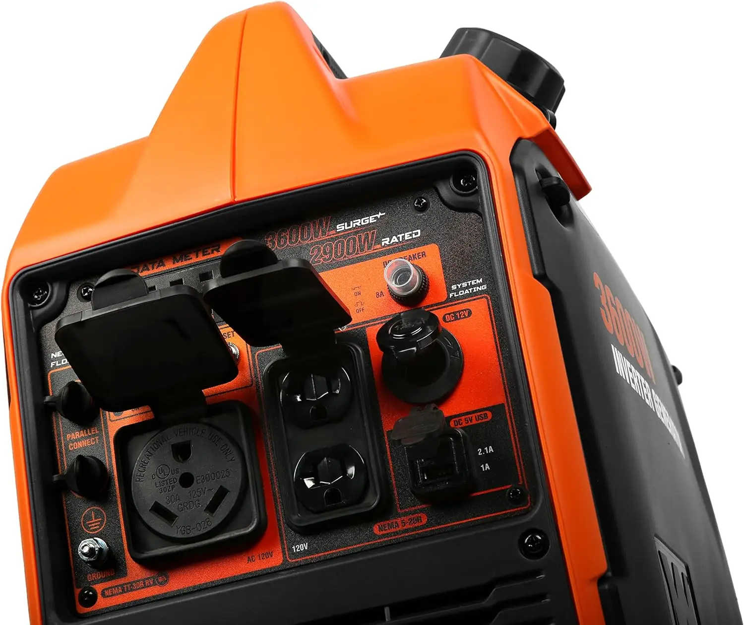 Portable Inverter Generator, RV-Ready, Quiet and Lightweight with Fuel Shut Off (56360i)