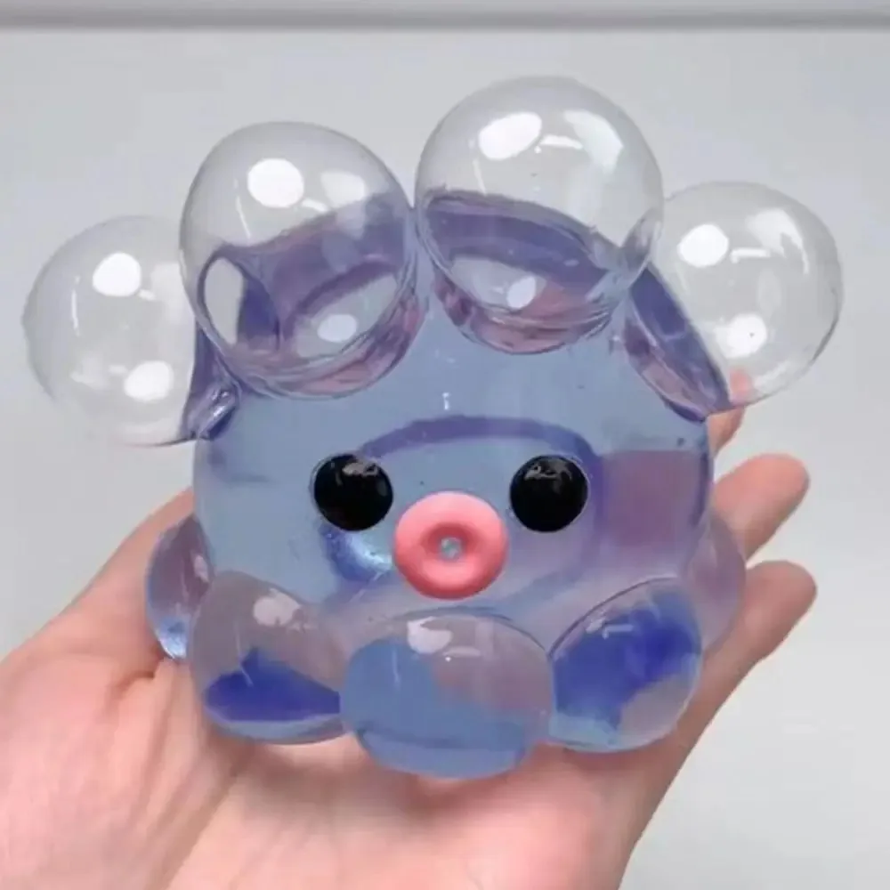 Juguete Squishy Bubble Pop Fidget, pelota sensorial para apretar y Popper de pulpo, juguete antiansiedad para adultos y niños, regalo de fiesta divertido ASMR