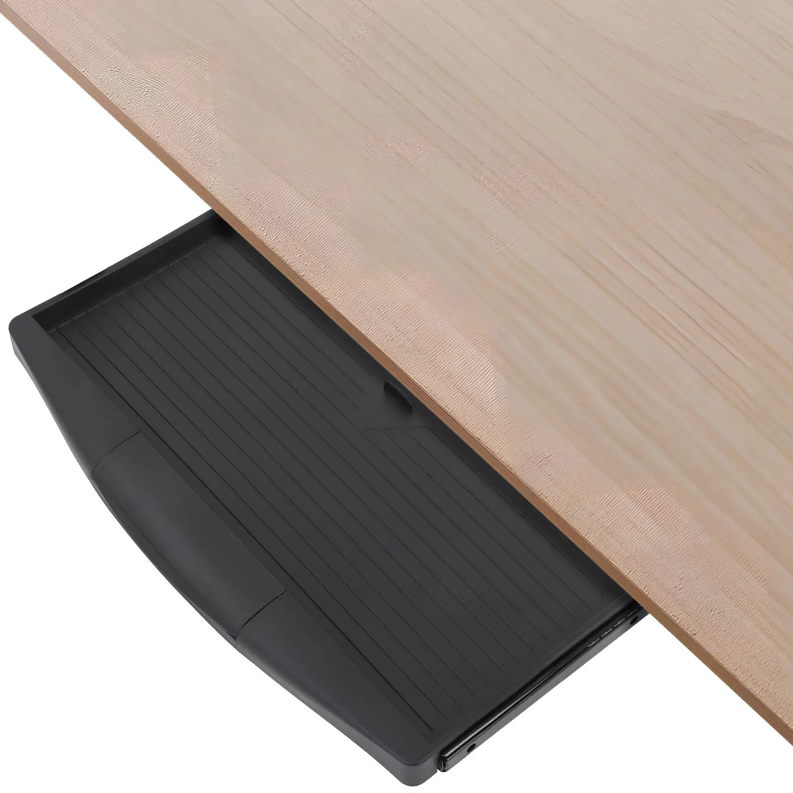 Keyboard Tray Drawer Type Keyboard Holder Slide Out Keyboard Storage Plate Under Desk Tray Computer Desk Ganizer Furniture New