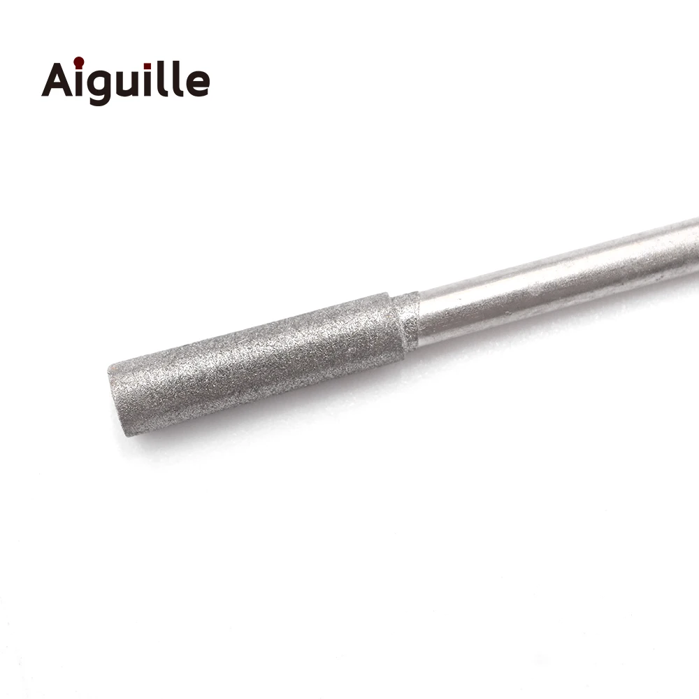 10 Chiếc 400 #2.35Mm Vít 1-6Mm Kim Cương Xay Burr Ngọc Đánh Bóng Kim Cương Bit Răng bit Kim Cương Xay Điểm