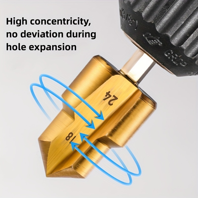 Boor Stap Socket Voor Water PVC Pijp Expander Connector Reparatie Lood Fit Ruimer Ruimgat Elleboog Tee Loodgieter Tool