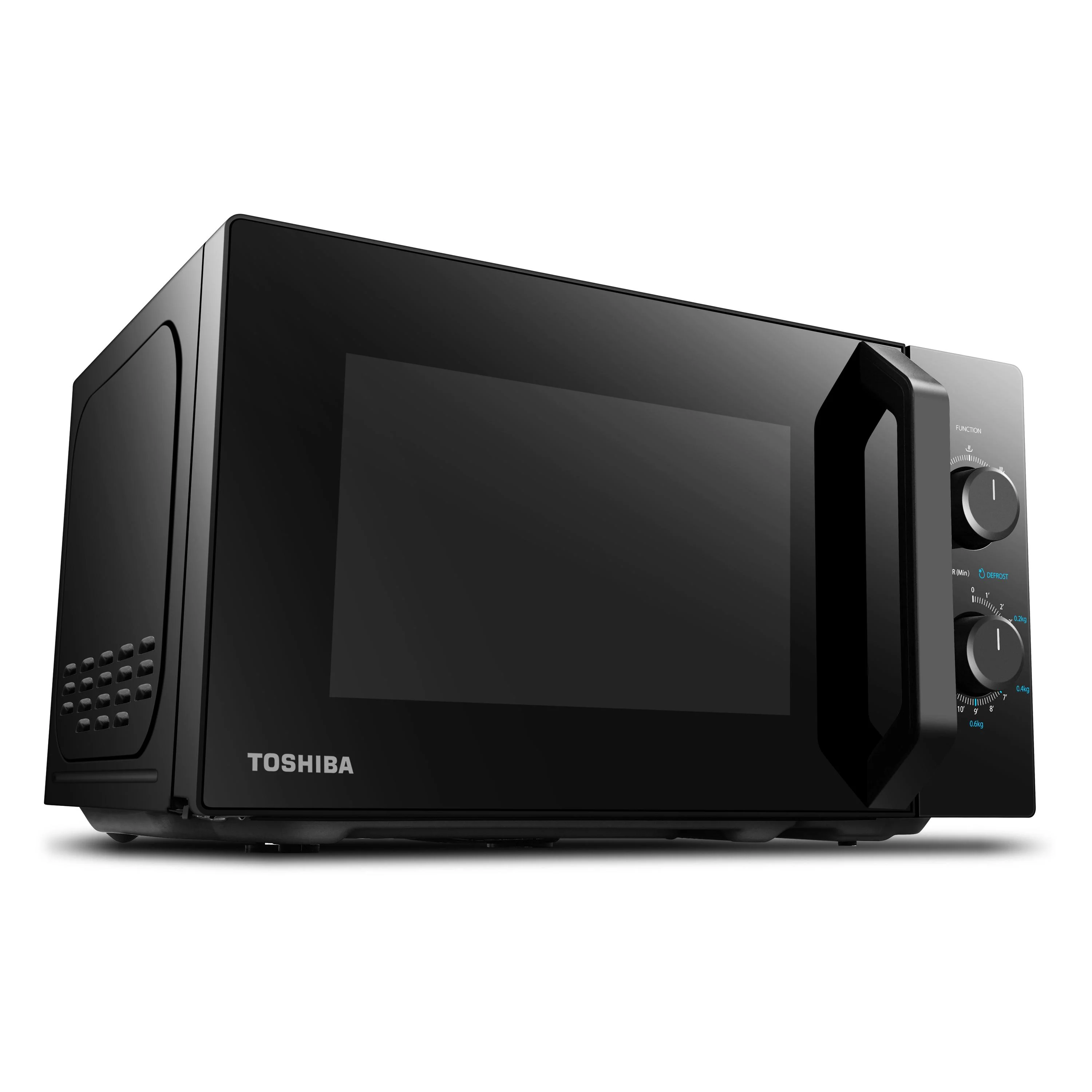MW2-MM20P Toshiba (BK) kuchenka mikrofalowa 20 l, 800 W, 5 poziomów mocy z praktyczną funkcją rozmrażania, oświetlenie LED, MW2-MM20P(BK)